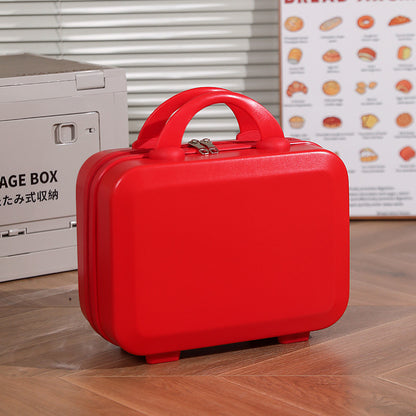 12-inch 14-inch ABS Portable Cosmetics Case Fruit Color Mini-portable Luggage