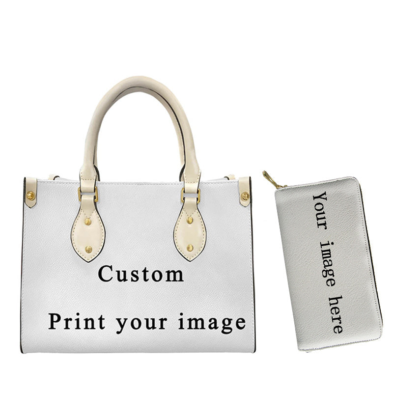 striped pattern print handbag ladies