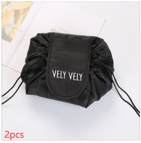 lazy drawstring cosmetic bag buggy bag