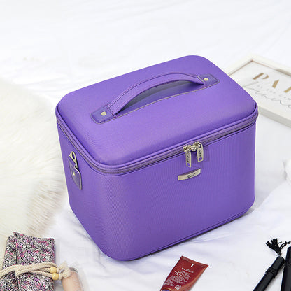 large capacity portable korean version simple portable cosmetic case