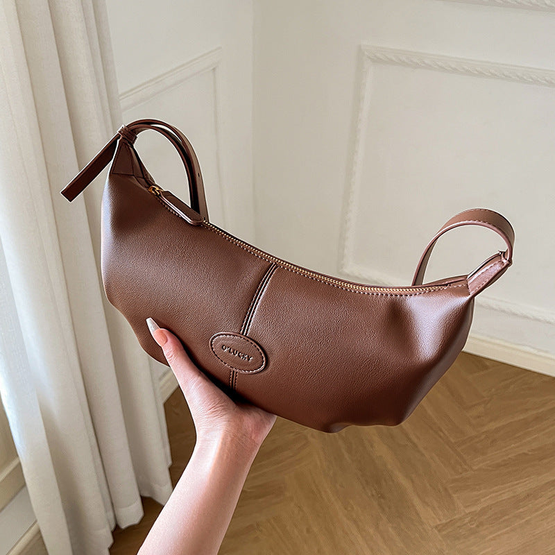 one shoulder crossbody autumn and winter croissant advanced