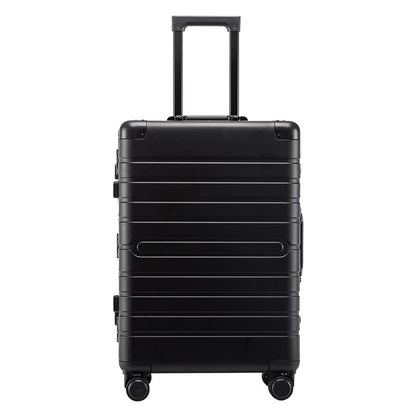 simple aluminum magnesium alloy universal wheel trolley case