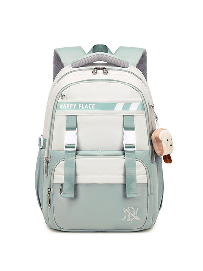 minimalist preppy style stain resistant schoolbag