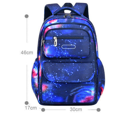 new schoolbag for primary school students male side refrigerator open large capacity childrens bags grade