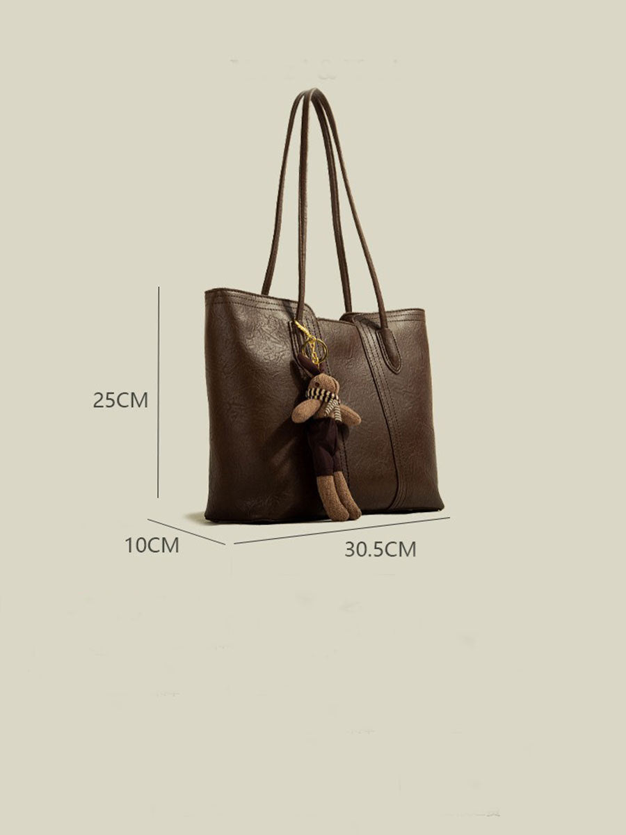 womens retro large capacity shoulder bag