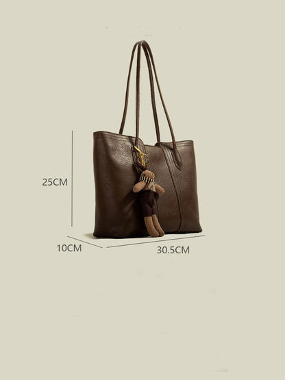 womens retro large capacity shoulder bag