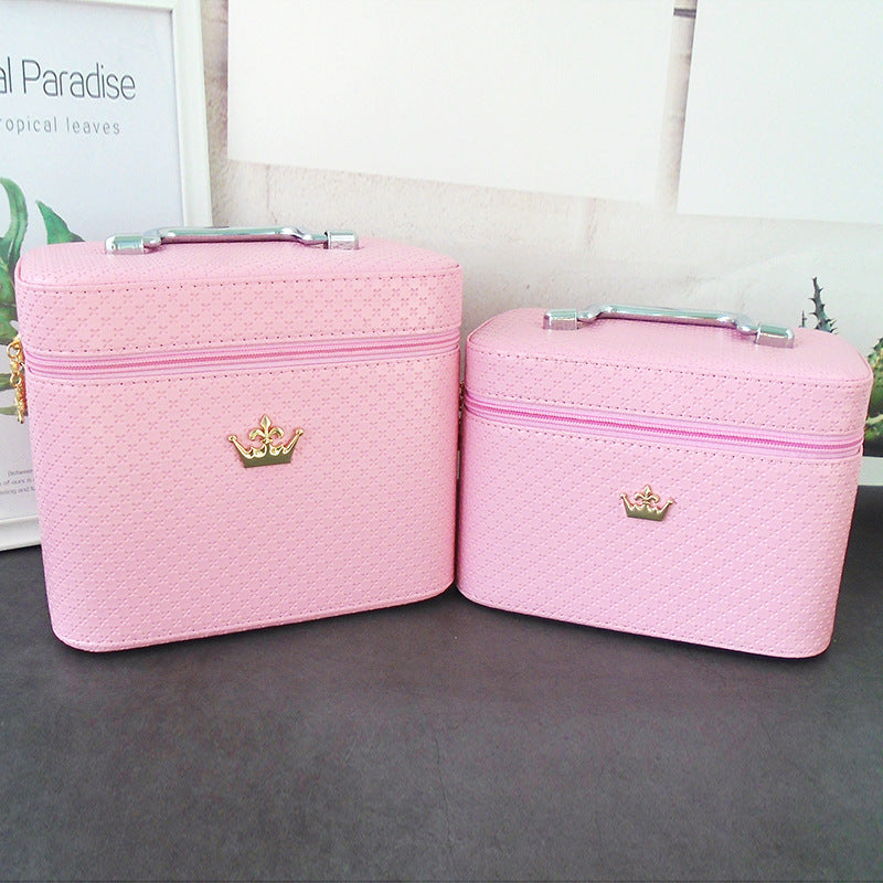 large capacity korean cosmetic bag cute small