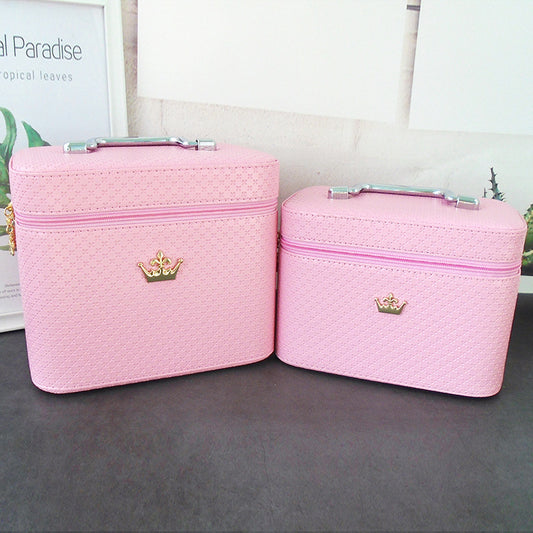 large capacity korean cosmetic bag cute small