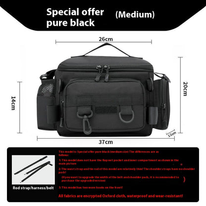 fishing gear luya crossbody multi functional storage bag
