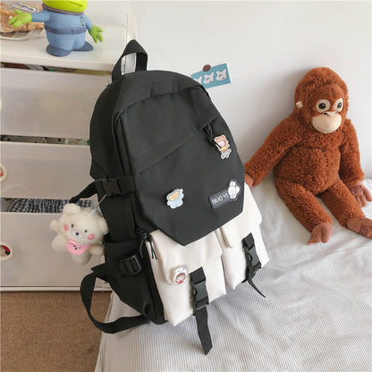 student campus fashion versatile backpack