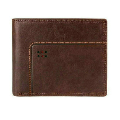 vintage mens wallet with coin pocket