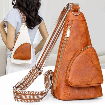 Retro New Style High-grade Shoulder Messenger Bag For Women