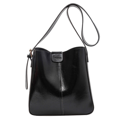 large capacity bucket fashion womens cross body bag fashion womens shoulder bag autumn and winter handbag