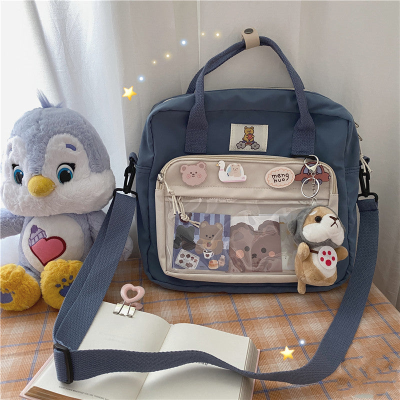 cute girl student all match one shoulder messenger bag