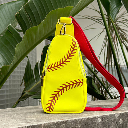 pu baseball bag fashion women