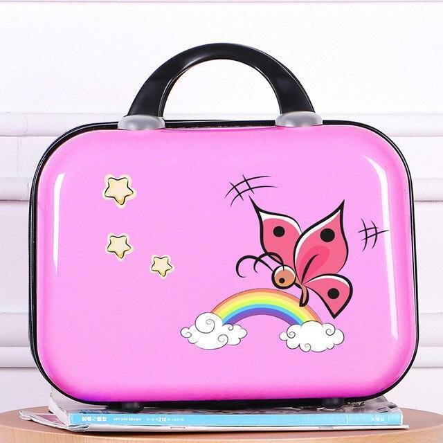 cartoon pattern portable storage cosmetic bag