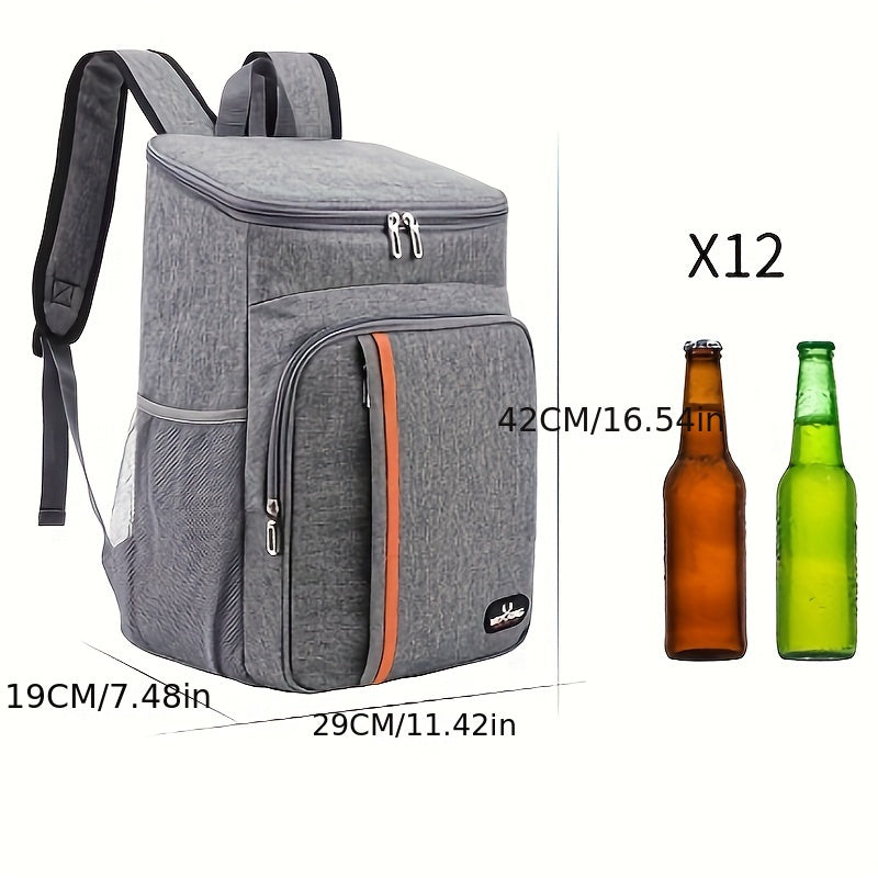 multifunctional shoulder sports bag insulated bag outdoor picnic insulated backpack leak proof shoulder ice bag