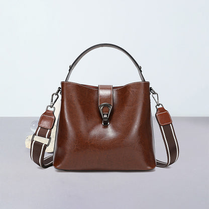 womens autumn and winter bucket bag shoulder messenger bag