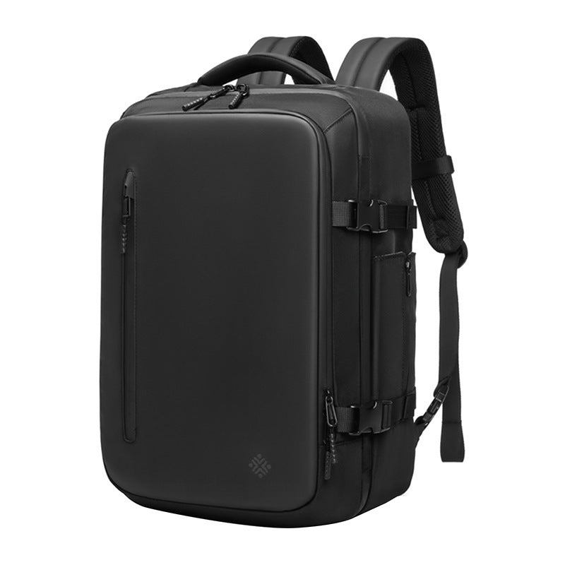 vacuum compressible backpack with simple design 1