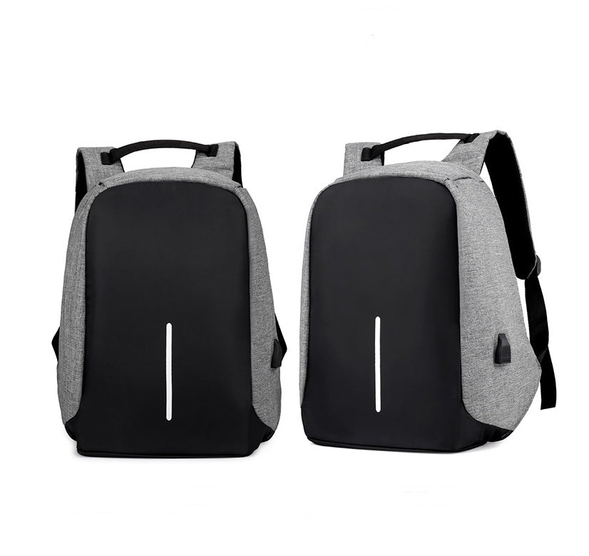 multi functional water resistant usb charging computer notebook backpack bag