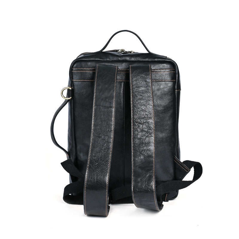 first layer cowhide mens backpack 1