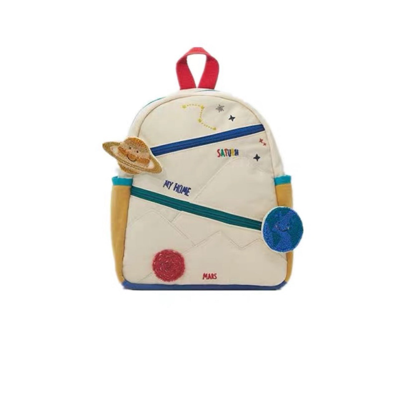 childrens backpack men and women baby cute color matching girl