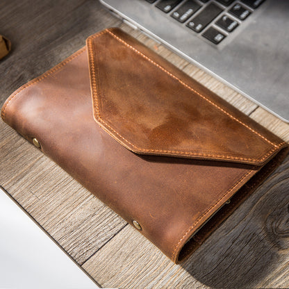 new functional retro cowhide book