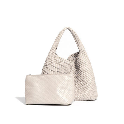 large capacity combination bags trend underarm shoulder handmade soft texture