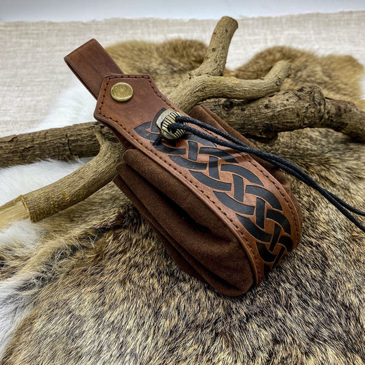 viking style medieval bag sling coin purse