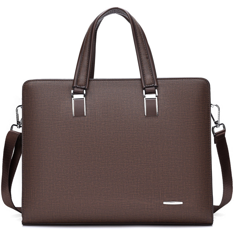 new mens business briefcase one shoulder messenger