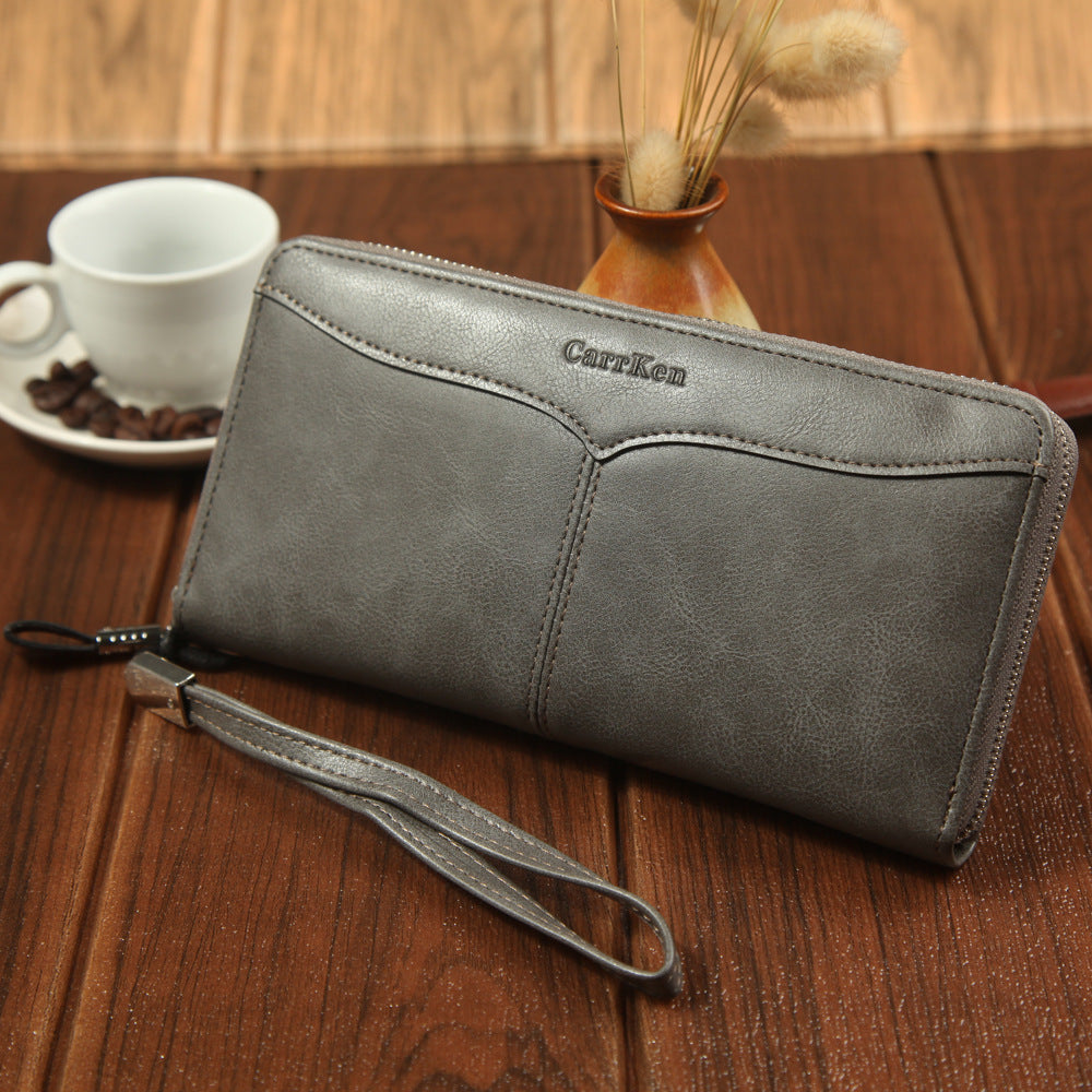 business casual large capacity clutch