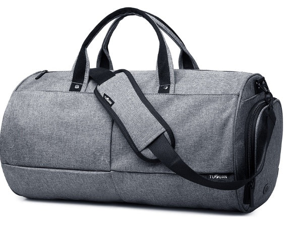 portable large capacity male duffel bag fitness bag wholesale anti theft travel bag yoga bag