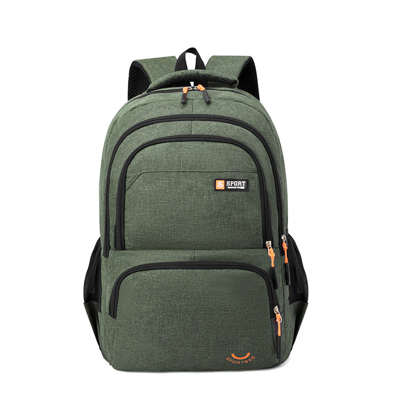 backpack mens large capacity outdoor casual computer business schoolbag junior high school students