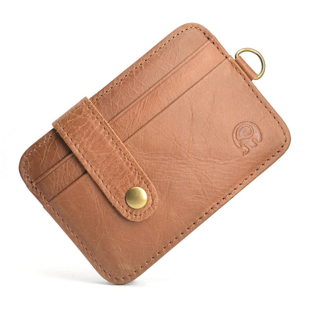 simple portable and fashionable leather case