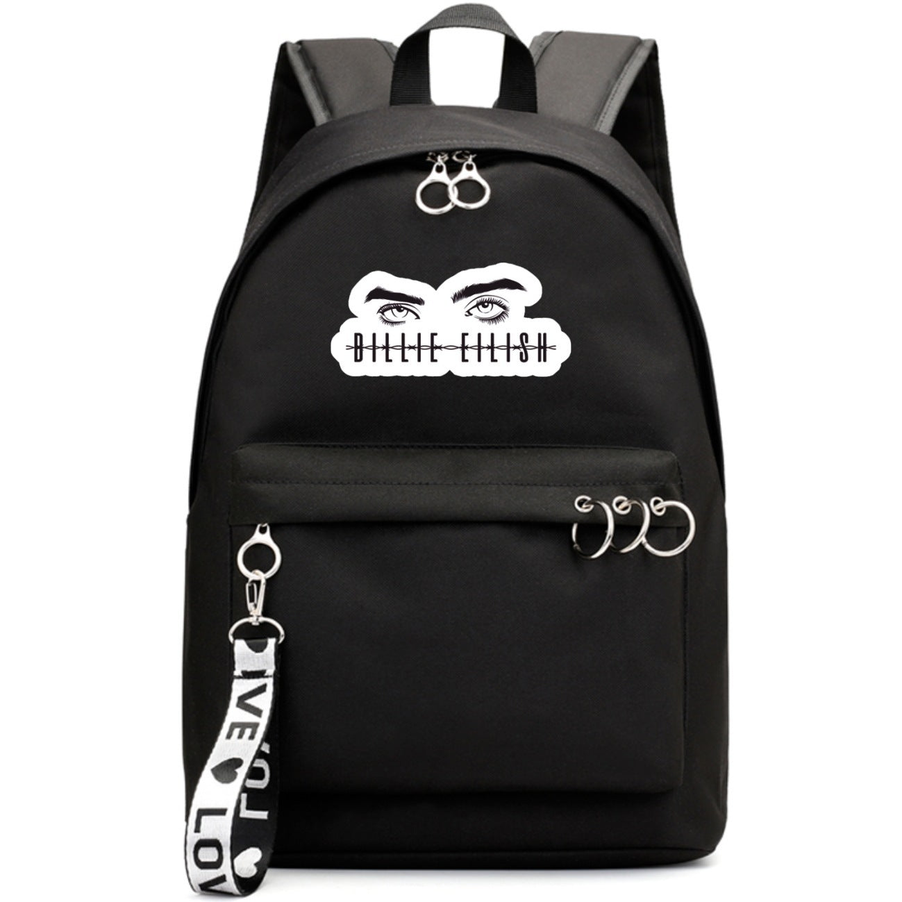 billie eilish shoulder bag student men and women