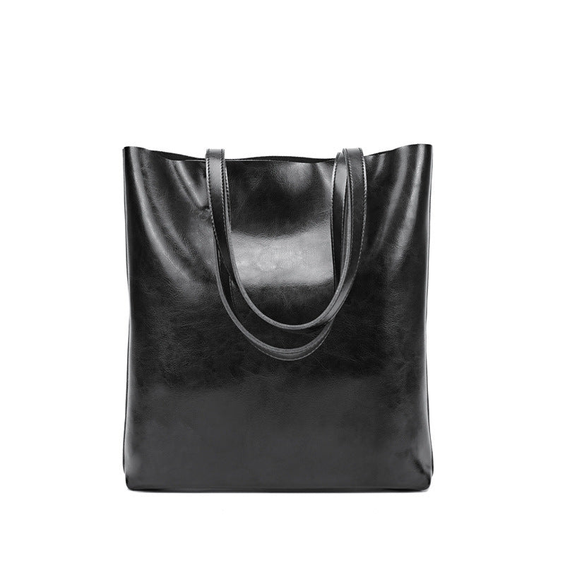 womens cow leather bag stylish and simple