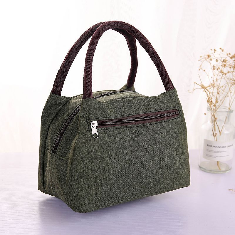 cosmetic bag bag womens handbag oxford cloth lunch box bag lunch bag mummy bag for work shopping small cloth bag