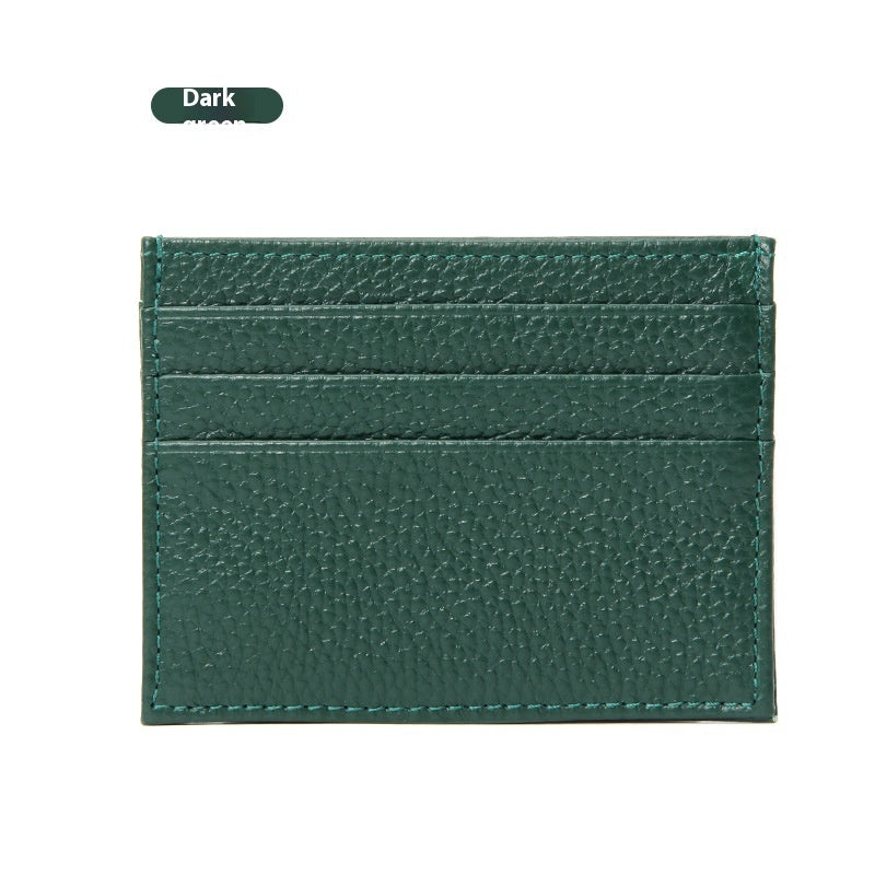 certificate genuine leather bag change credit card first layer cowhide