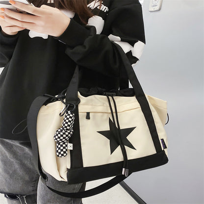 canvas bag japanese all match crossbody bag