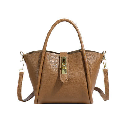 portable bucket shoulder crossbody underarm bag