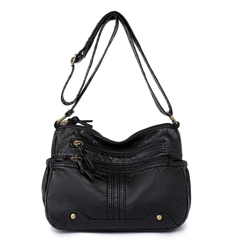 fashionable all match shoulder messenger bag