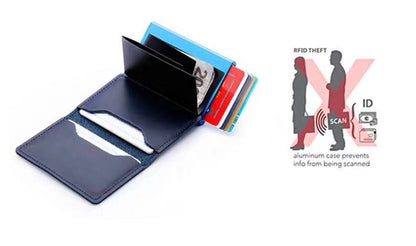 anti theft card set wallet