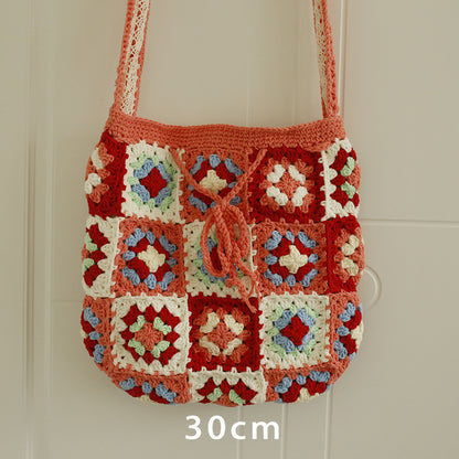 Hand-woven Creative Handicraft Vegetable Basket Small Shoulder Bag