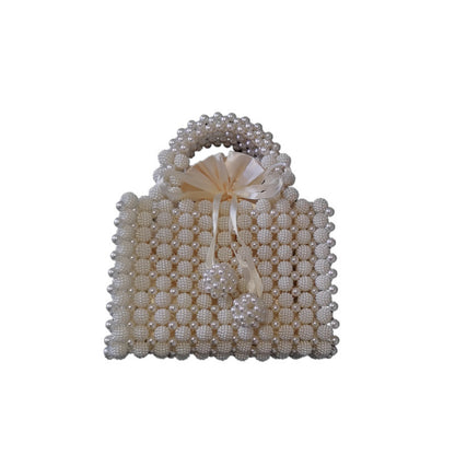 french niche bayberry ball hand woven bag beaded bag pearl bag dinner handbag