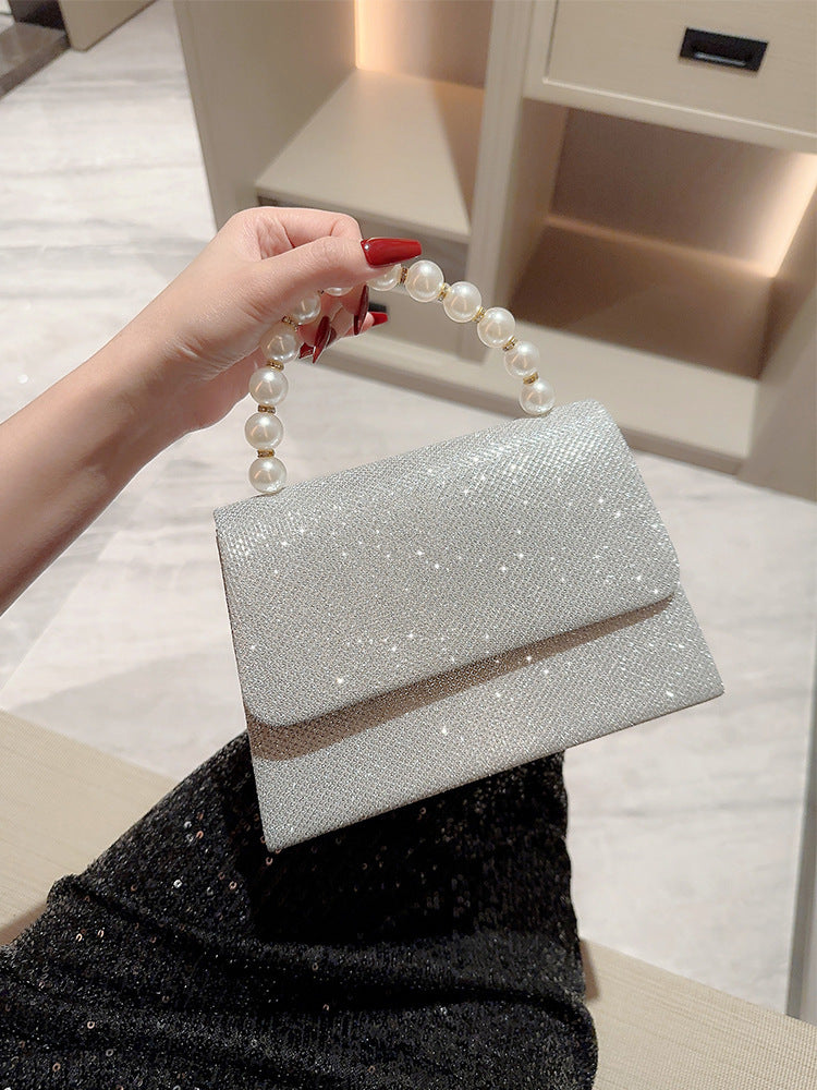 womens rhinestone banquet with evening dress small bag