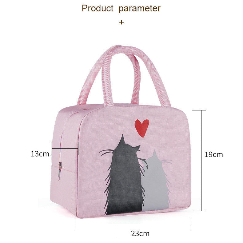 creative cartoon portable insulation bag