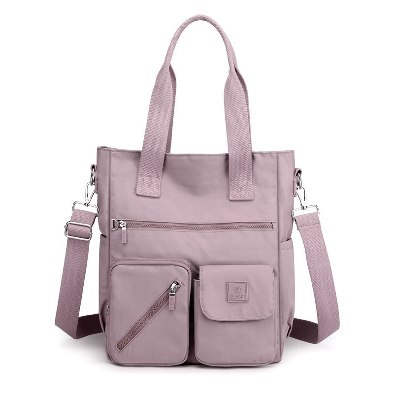 Nylon Simple Large Capacity Portable Messenger Bag