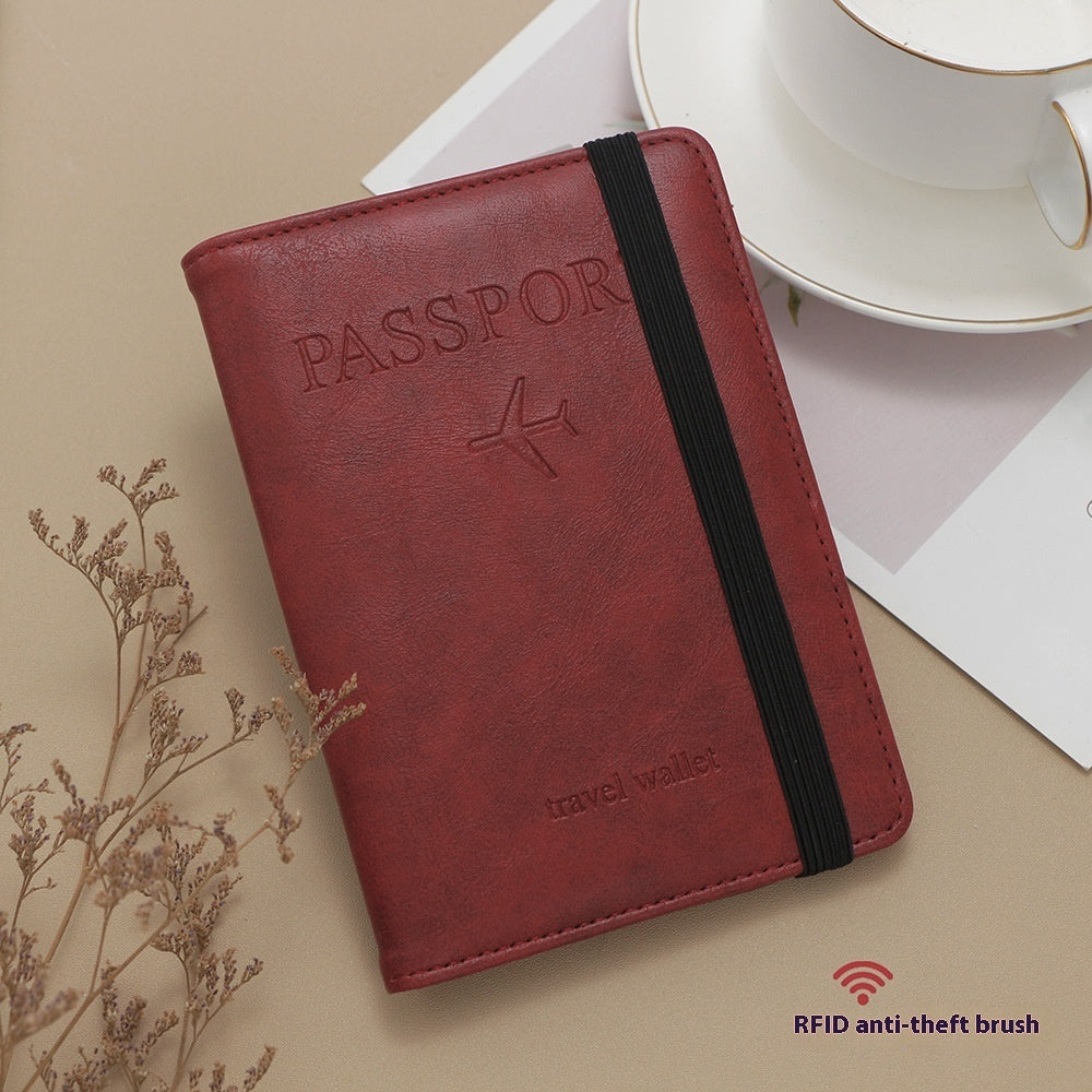 rfid passport holder multi function passport cover sim card