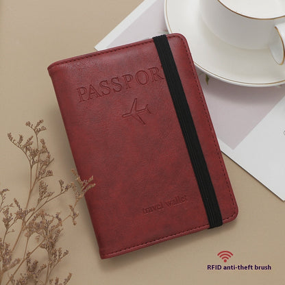 rfid passport holder multi function passport cover sim card