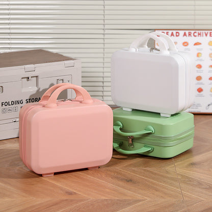 12-inch 14-inch ABS Portable Cosmetics Case Fruit Color Mini-portable Luggage